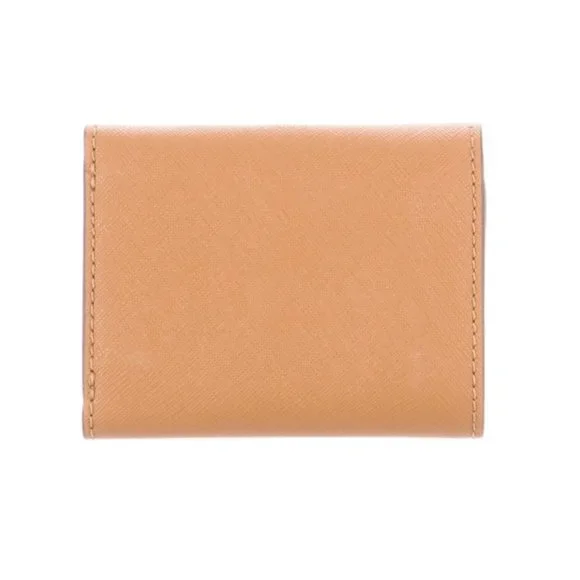 Tory Burch | Colorblock Pattern Compact Wallet - Picture 4 of 10